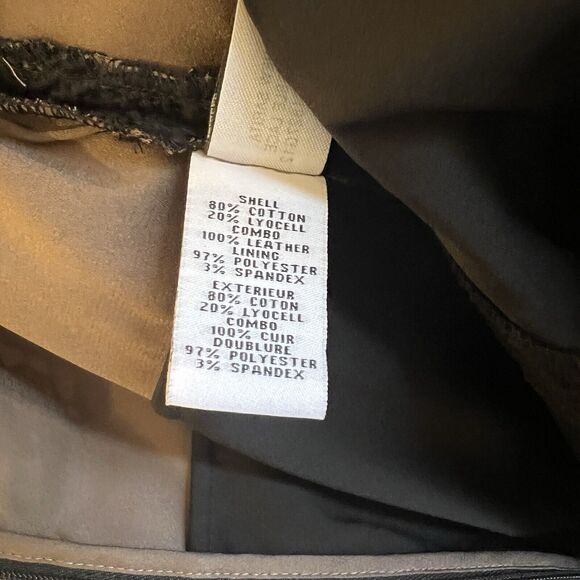 Diane Von Furstenberg Mini Dress Size 4 Black Sarita Pebble Lace Leather Trim - Picture 5 of 6